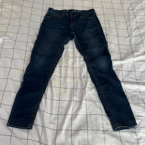SOLD - Arizona Girls Dark Jeggings/Jean Leggings **DO NOT BUY** - Picture 1 of 6